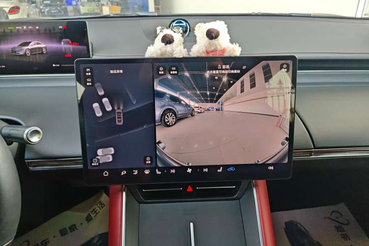 Used Hima Luxeed S7 2024 Max Rear-Drive Long-Range Intelligent Driving Version Audio And AC Panel