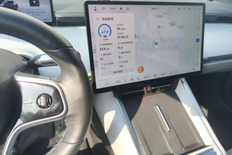 Used Hima Luxeed S7 2024 Max+ Rear-Drive Ultra-Range Intelligent Driving Edition Audio And AC Panel