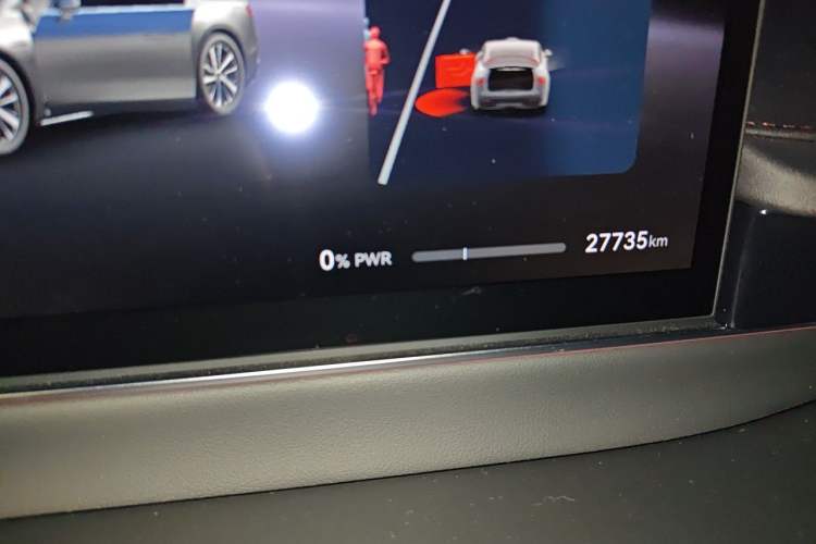 Used Hima Luxeed S7 2024 Max+ Rear-Drive Ultra-Range Intelligent Driving Edition Odometer Close Up
