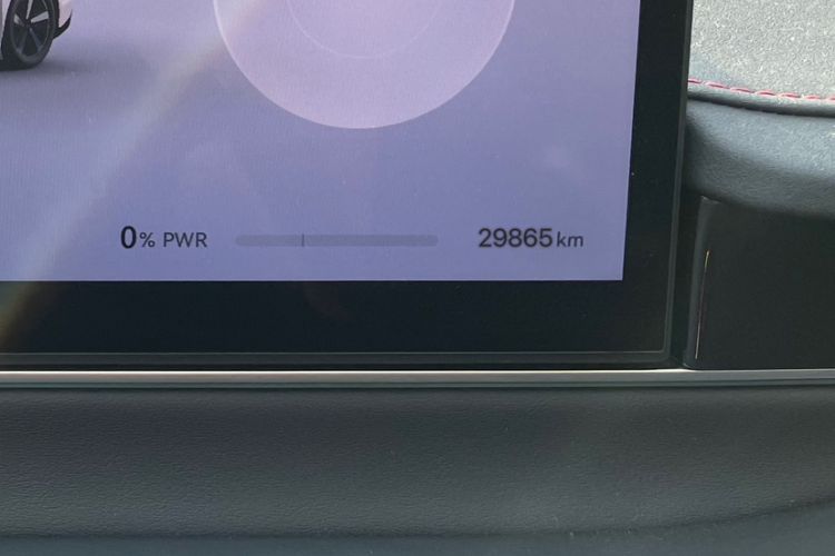 Used Hima Luxeed S7 2024 Max RS Odometer Close Up