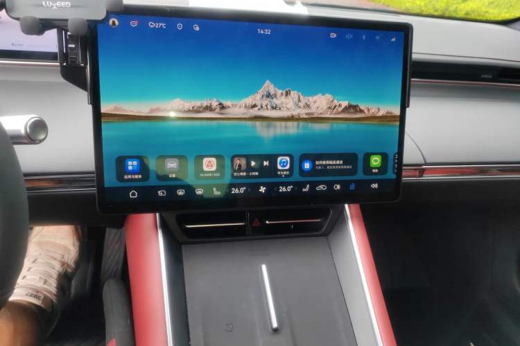 Used Hima Luxeed S7 2024 Max Rear-Drive Long-Range Intelligent Driving Version Audio And AC Panel