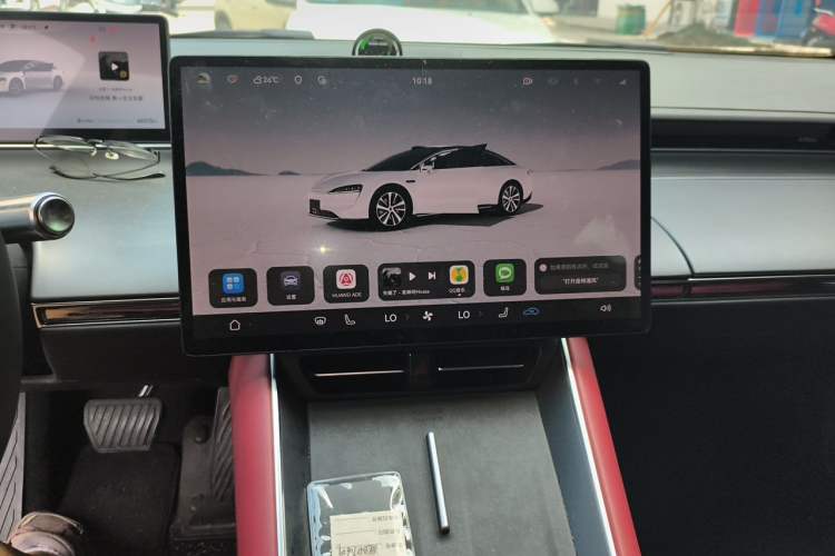 Used Hima Luxeed S7 2024 Max Rear-Drive Long-Range Intelligent Driving Version Audio And AC Panel