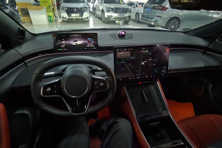 Used Hima Luxeed S7 2024 Max Rear-Drive Long-Range Intelligent Driving Version Center Console