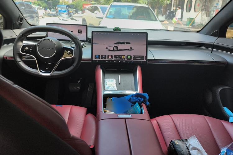 Used Hima Luxeed S7 2024 Max Rear-Drive Long-Range Intelligent Driving Version Center Console
