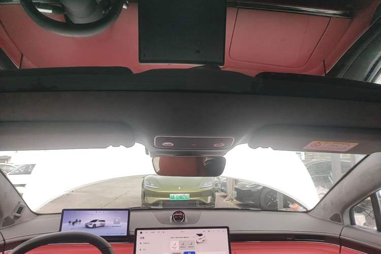 Used Hima Luxeed S7 2024 Max+ Rear-Drive Ultra-Range Intelligent Driving Edition Headliner