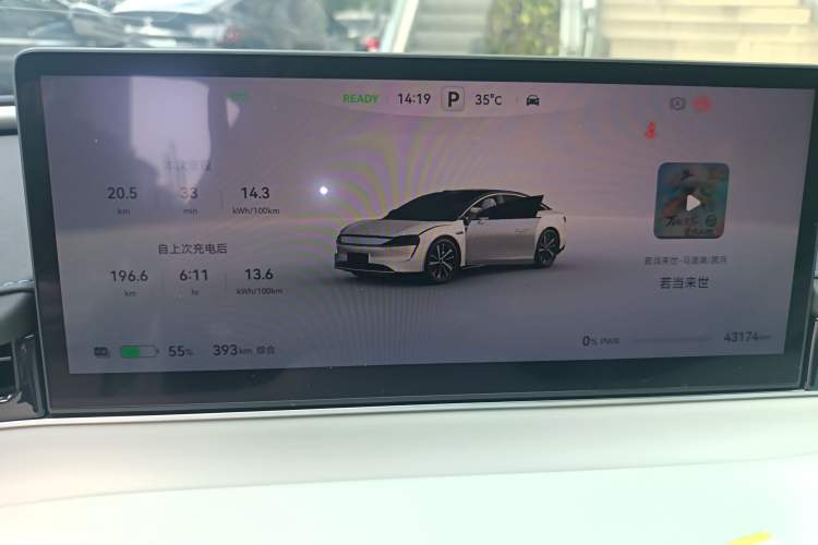 Used Hima Luxeed S7 2024 Max+ Rear-Drive Ultra-Range Intelligent Driving Edition Instrument Cluster