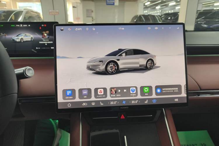 Used Hima Luxeed S7 2025 703km Ultra Sport Edition Audio And AC Panel