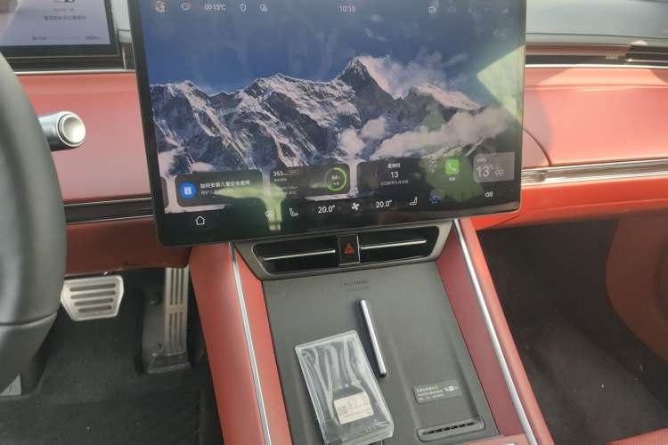 Used Hima Luxeed S7 2025 703km Ultra Sport Edition Audio And AC Panel
