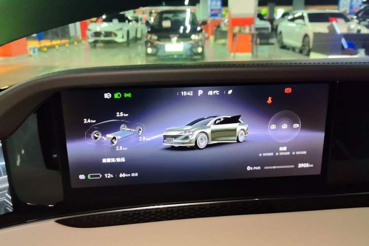 Used Hima S9T 2025 Model Pure Electric Four-Wheel-Drive Ultra Instrument Cluster