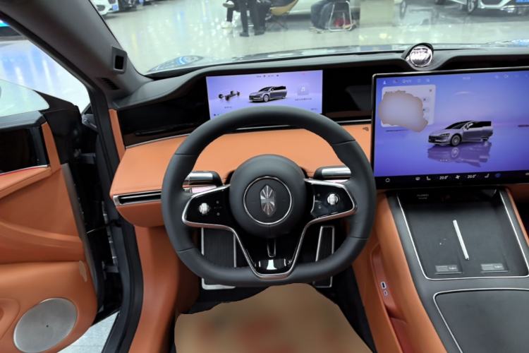 Used Hima S9T 2025 Model Pure Electric Four-Wheel-Drive Ultra Steering Wheel