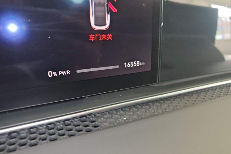 Used Hima Stelato S9 2024 All-Electric Ultra Four-Wheel-Drive Flagship Edition Odometer Close Up