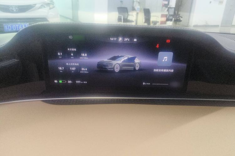 Used Hima Stelato S9 2024 All-Electric Ultra Four-Wheel-Drive Flagship Edition Instrument Cluster