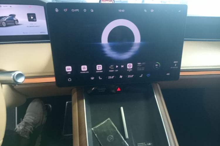 Used Hima Stelato S9 2024 All-Electric Ultra Four-Wheel-Drive Flagship Edition Audio And AC Panel