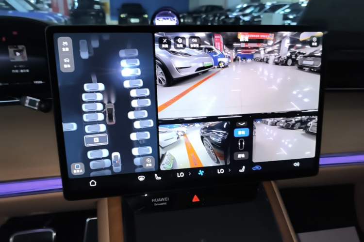 Used Hima Stelato S9 2024 All-Electric Ultra Four-Wheel-Drive Flagship Edition Audio And AC Panel