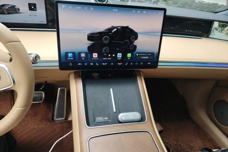 Used Hima Stelato S9 2024 All-Electric Ultra Four-Wheel-Drive Flagship Edition Audio And AC Panel