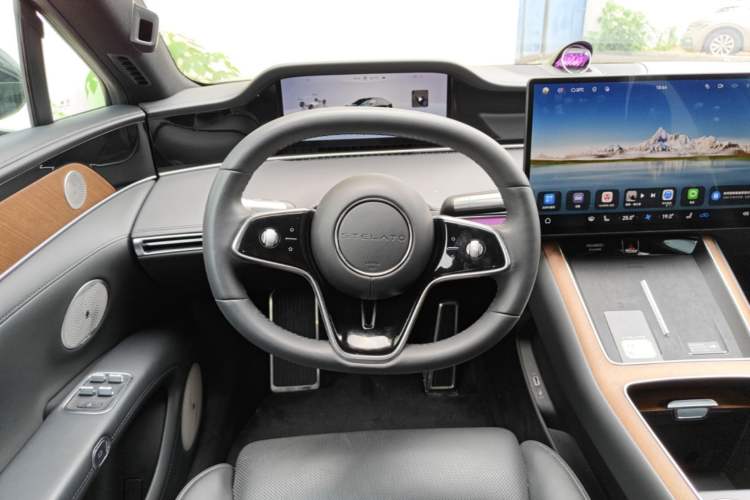 Used Hima Stelato S9 2024 All-Electric Ultra Four-Wheel-Drive Flagship Edition Steering Wheel