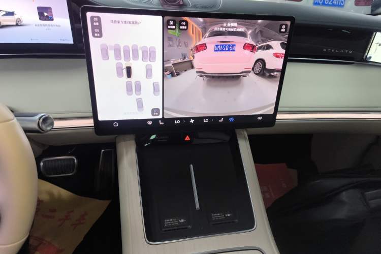 Used Hima Stelato S9 2024 All-Electric Ultra Four-Wheel-Drive Flagship Edition Audio And AC Panel