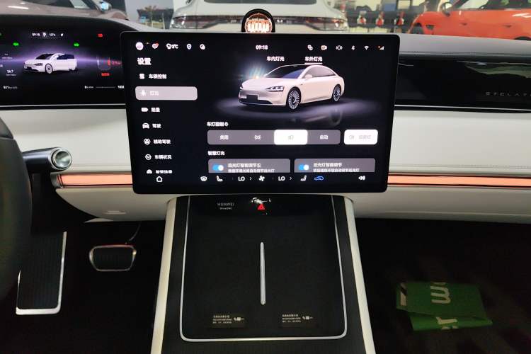Used Hima Stelato S9 2024 All-Electric Ultra Four-Wheel-Drive Flagship Edition Audio And AC Panel