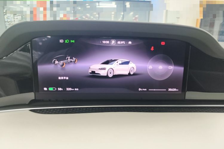 Used Hima Stelato S9 2024 All-Electric Ultra Four-Wheel-Drive Flagship Edition Instrument Cluster