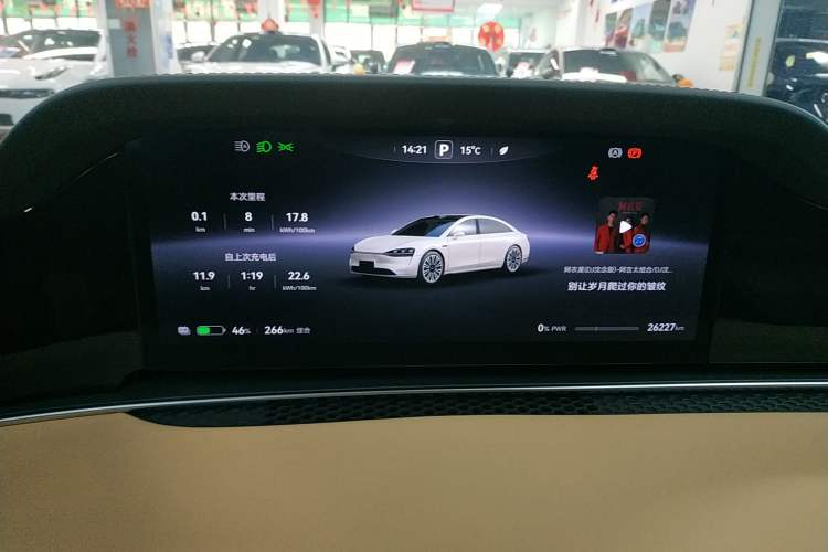 Used Hima Stelato S9 2024 All-Electric Ultra Four-Wheel-Drive Flagship Edition Instrument Cluster