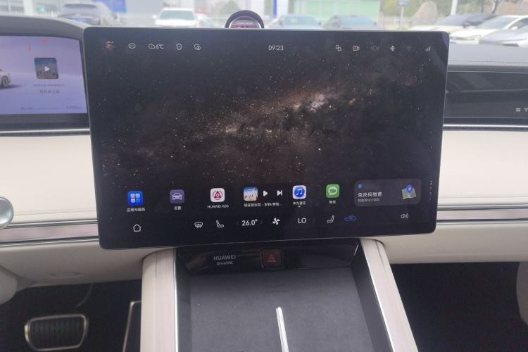 Used Hima Stelato S9 2024 All-Electric Ultra Four-Wheel-Drive Flagship Edition Audio And AC Panel