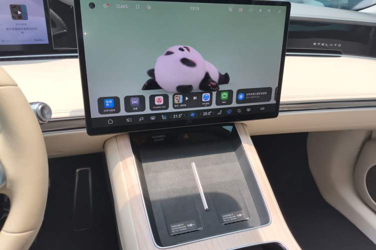 Used Hima Stelato S9 2024 All-Electric Ultra Four-Wheel-Drive Flagship Edition Audio And AC Panel