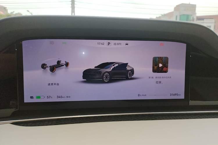 Used Hima Stelato S9 2024 All-Electric Ultra Four-Wheel-Drive Flagship Edition Instrument Cluster