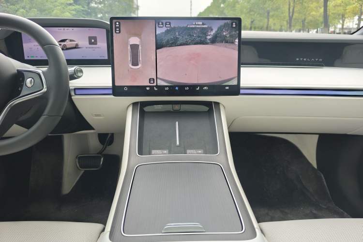 Used Hima Stelato S9 2024 All-Electric Ultra Four-Wheel-Drive Flagship Edition Audio And AC Panel