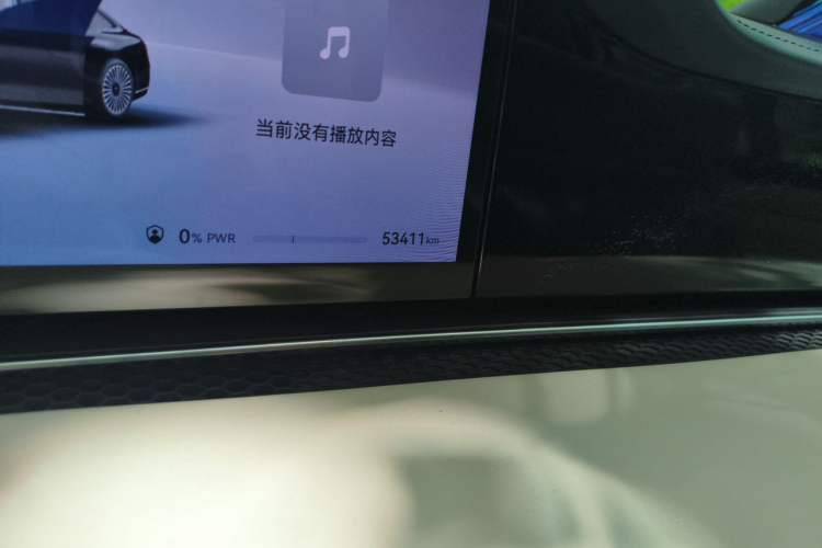 Used Hima Stelato S9 2024 All-Electric Ultra Four-Wheel-Drive Flagship Edition Odometer Close Up