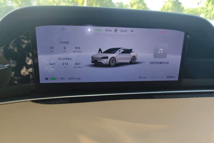 Used Hima Stelato S9 2024 All-Electric Ultra Four-Wheel-Drive Flagship Edition Instrument Cluster
