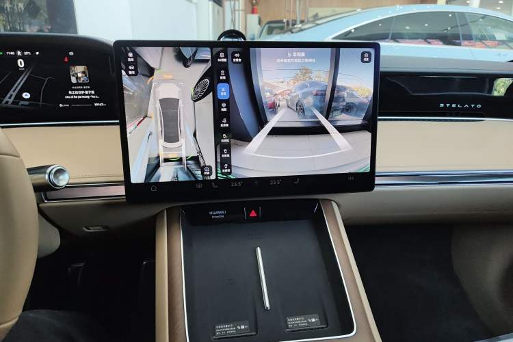 Used Hima Stelato S9 2024 All-Electric Ultra Four-Wheel-Drive Flagship Edition Audio And AC Panel