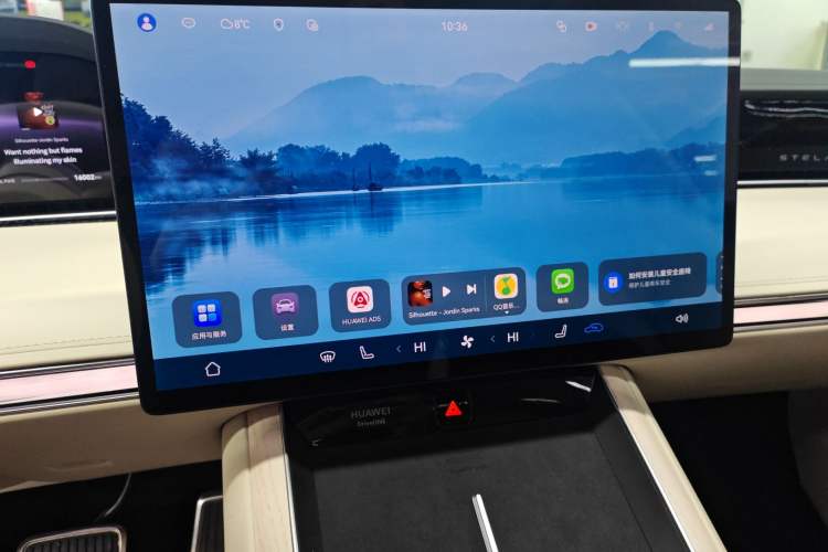 Used Hima Stelato S9 2024 All-Electric Ultra Four-Wheel-Drive Flagship Edition Audio And AC Panel