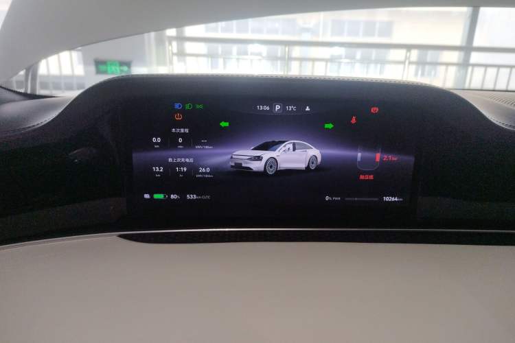 Used Hima Stelato S9 2024 All-Electric Ultra Four-Wheel-Drive Flagship Edition Instrument Cluster