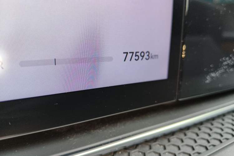 Used Hima Stelato S9 2025 Extended-Range Max Odometer Close Up