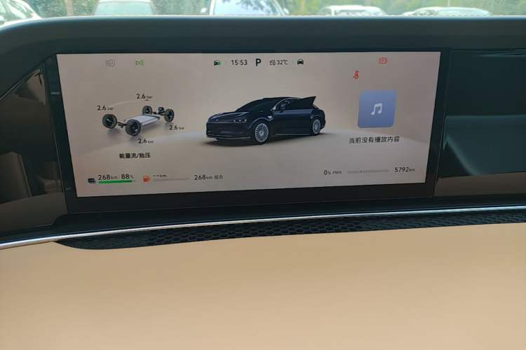 Used Hima Stelato S9 2026 Model Range-Extender Ultra, Rear-wheel Drive, 53kWh Instrument Cluster