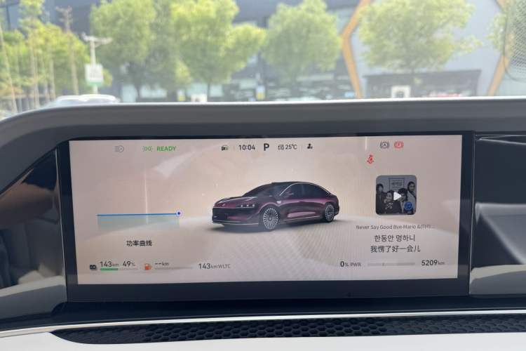 Used Hima Stelato S9 2026 Model Range-Extender Ultra, Rear-wheel Drive, 53kWh Odometer Close Up