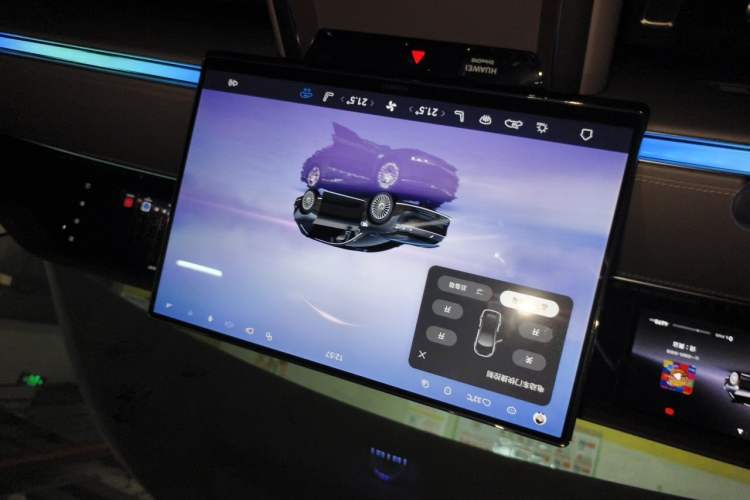Used Hima Stelato S9T 2025 Model Pure Electric Four-Wheel-Drive Ultra Audio And AC Panel