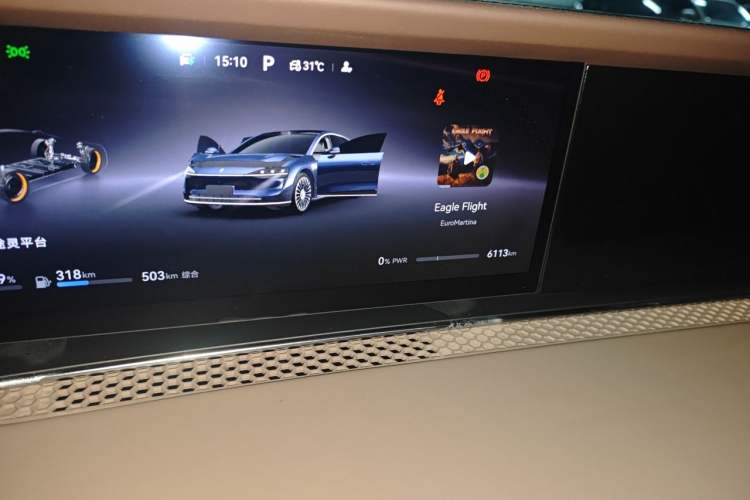 Used Hima Stelato S9T 2025 Model Range-Extended Ultra Long-Range Version Odometer Close Up