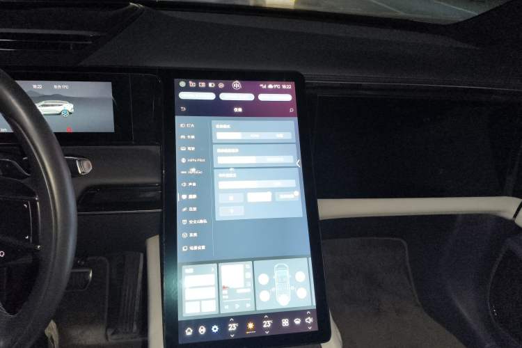 Used HiPhi X 2021 Flagship Edition 6-Seater Audio And AC Panel