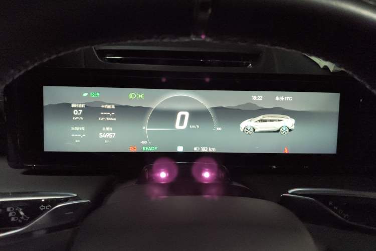 Used HiPhi X 2021 Flagship Edition 6-Seater Instrument Cluster