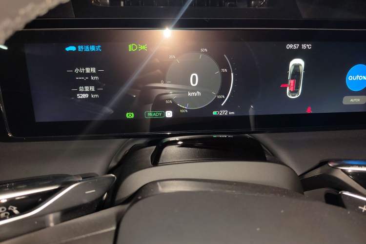Used HiPhi X 2022 Zhiyuan 6-Seat Long-Range Version Instrument Cluster