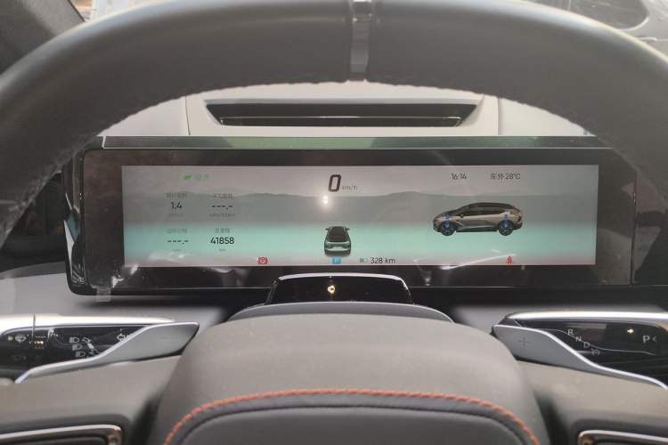 Used HiPhi X 2021 Flagship Edition 6-Seater Instrument Cluster