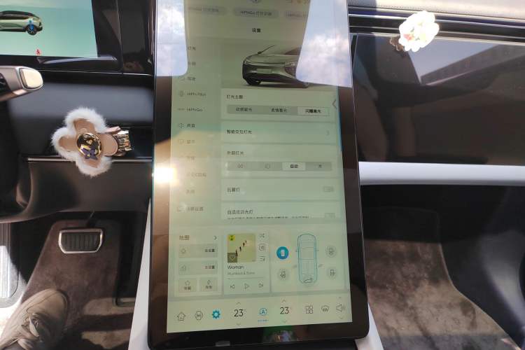 Used HiPhi X 2021 Flagship Edition 6-Seater Audio And AC Panel