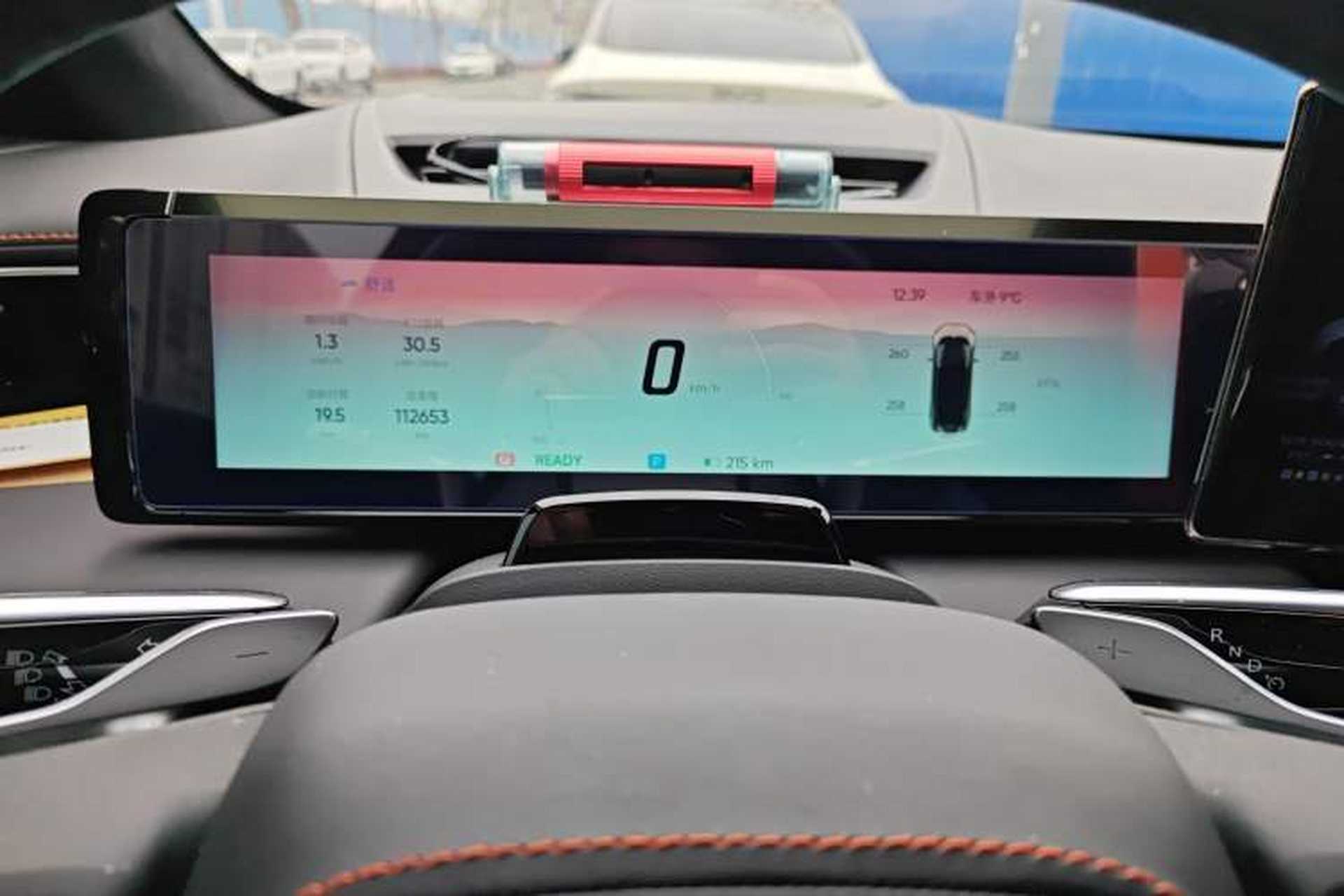 Used HiPhi X 2021 Flagship Edition 6-Seater Instrument Cluster