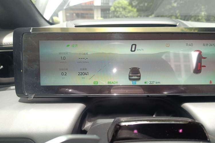 Used HiPhi X 2021 Founder Edition 6-seater Instrument Cluster