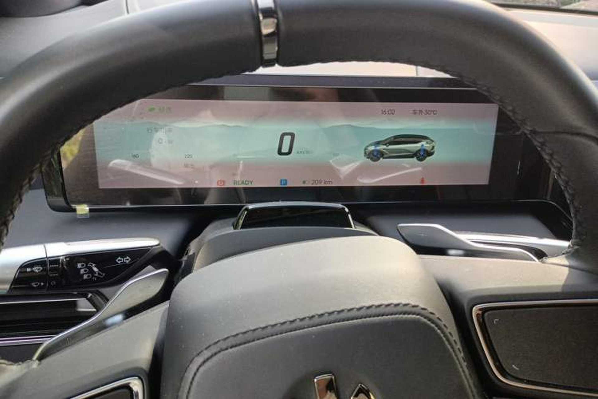 Used HiPhi X 2022 Chuan Yuan Edition 6-Seater Long-Range Version Instrument Cluster