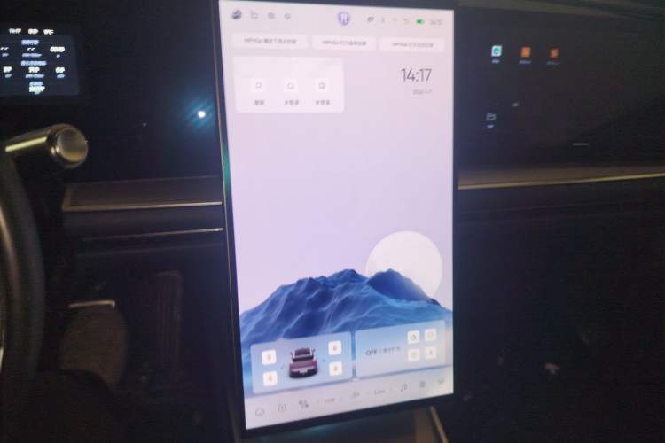 Used HiPhi Y 2023 765 km Flagship Edition Audio And AC Panel