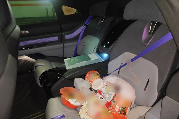 Used HiPhi Z 2023 Four-Seat Version Left Rear Seat