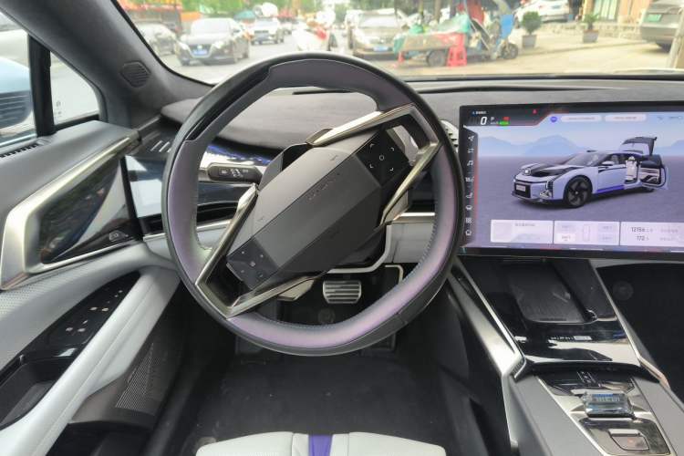 Used HiPhi Z 2023 Four-Seat Version Steering Wheel