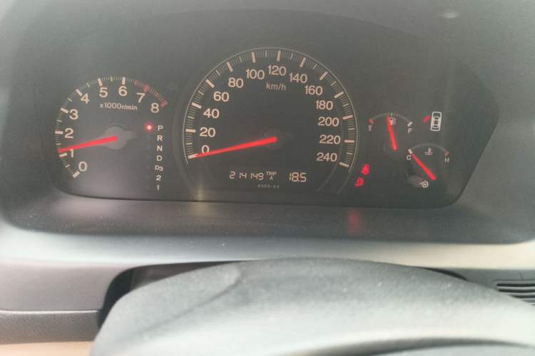 Used Honda Accord 2004 2.4L Odometer Close Up